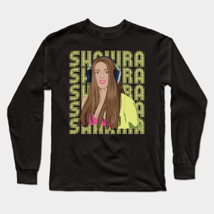 Shakira colombian singer Long Sleeve T-Shirt